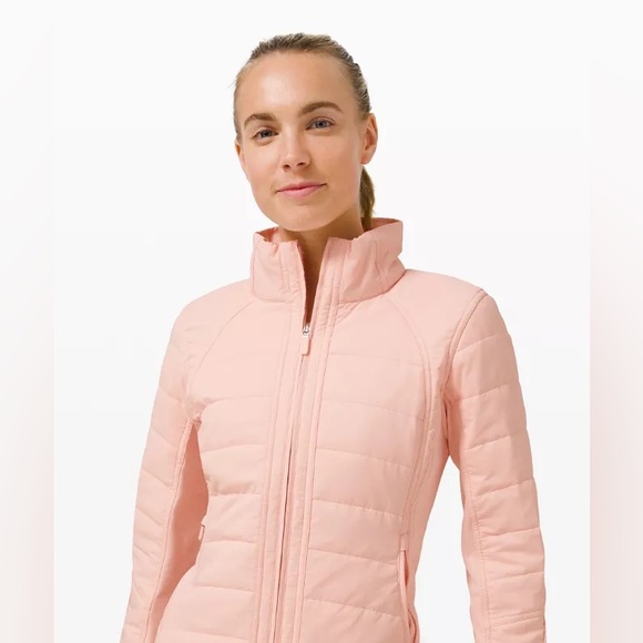 Lululemon Athletica Soft Pink Puffer Jacket - Picture 1 of 8